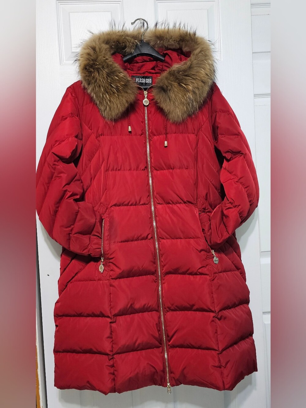 Flash Geo Puffer Jacket Size XXL